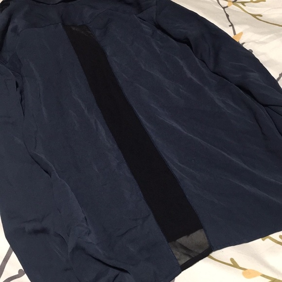 Rag & Bone Silk Button Front Shirt - Picture 6 of 6